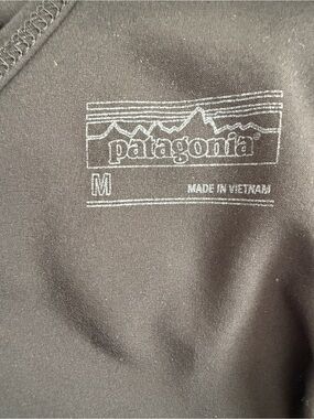Patagonia Black jumpsuit. Size Medium.